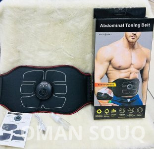 حزام التخسيس و التدليك يعمل بشحن