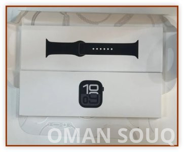 Apple Watch Series 10 جديدة كليًا بضمان وسعر مميز في مسقط!