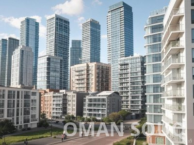 مبنى سكني تجاري ضخم في الخوير بدخل اكثر من 10‎%‎